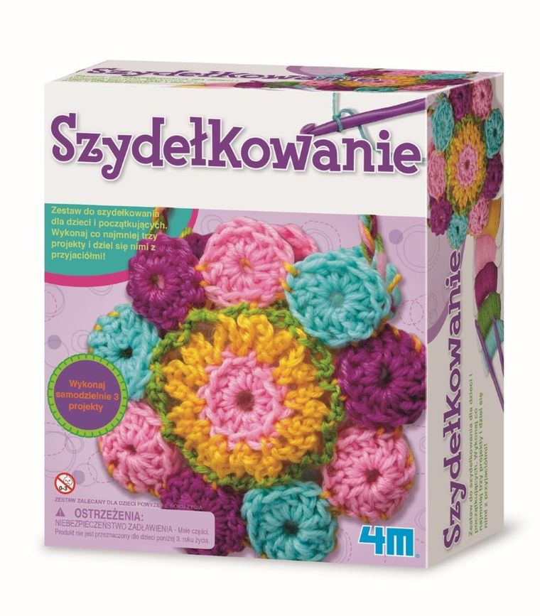 4M, szydełkowanie, zestaw kreatywny