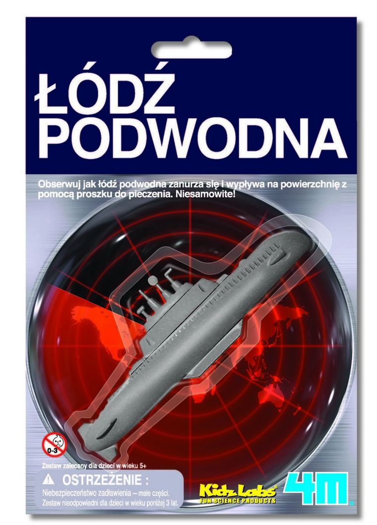 4M, zestaw kreatywny, łódź podwodna