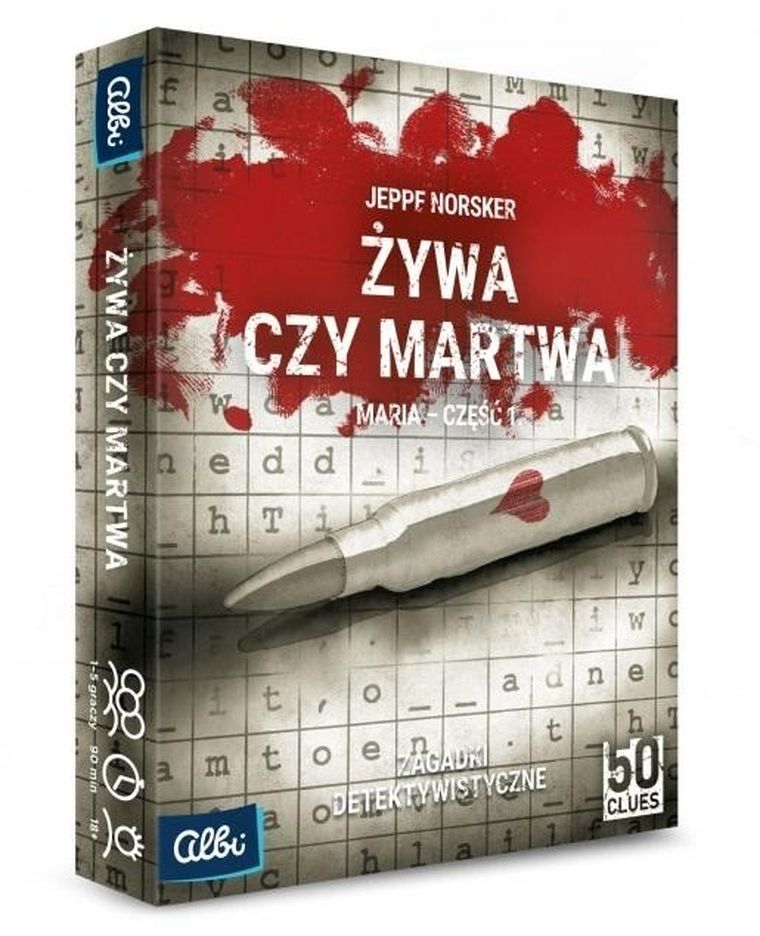 50 Clues, Żywa czy martwa, Maria - część 1, zagadki detektywistyczne, gra strategiczna