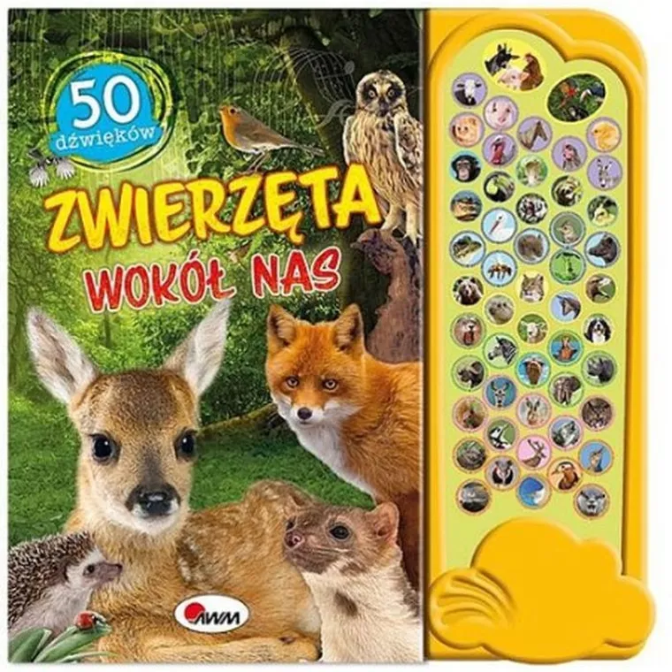 50 dźwięków zwierząt. Książeczka edukacyjna