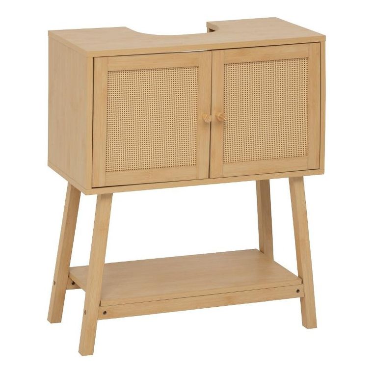 5five Simply Smart, Cane, szafka pod umywalkę z plecionką, 70 cm