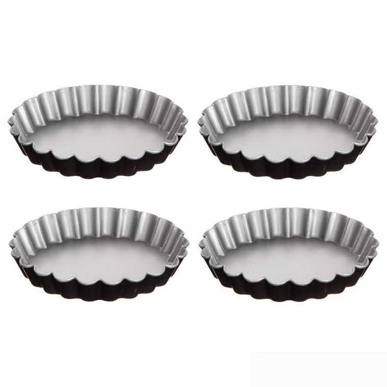 5five Simply Smart, foremki do tartaletek, metalowe ø 12 cm, 4 szt.