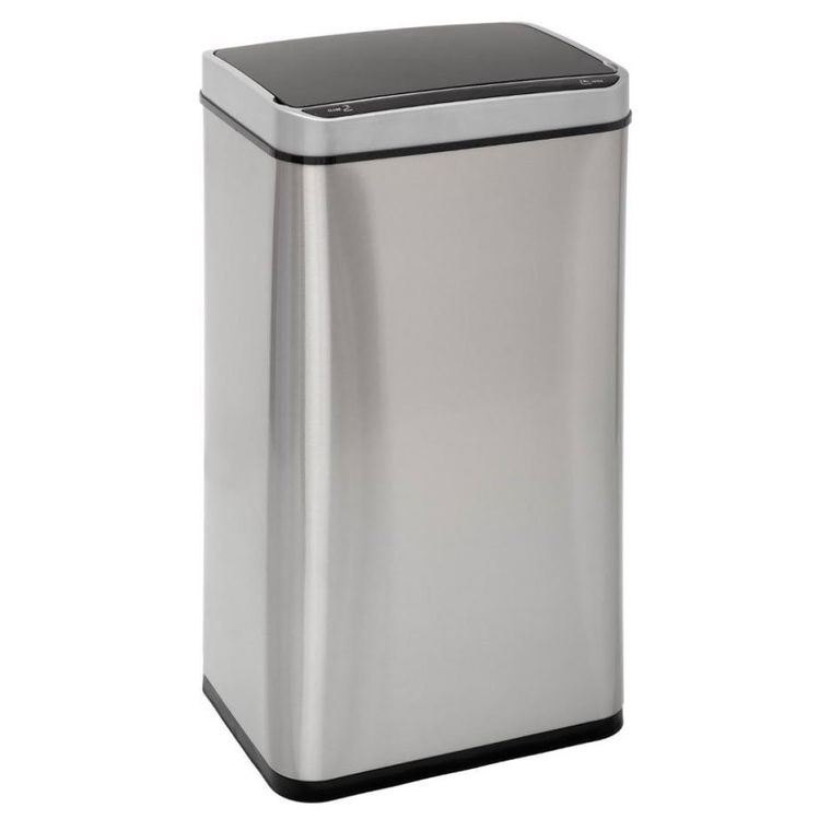 5five Simply Smart, kosz na śmieci automatyczny 40L, stal nierdzewna, srebrny