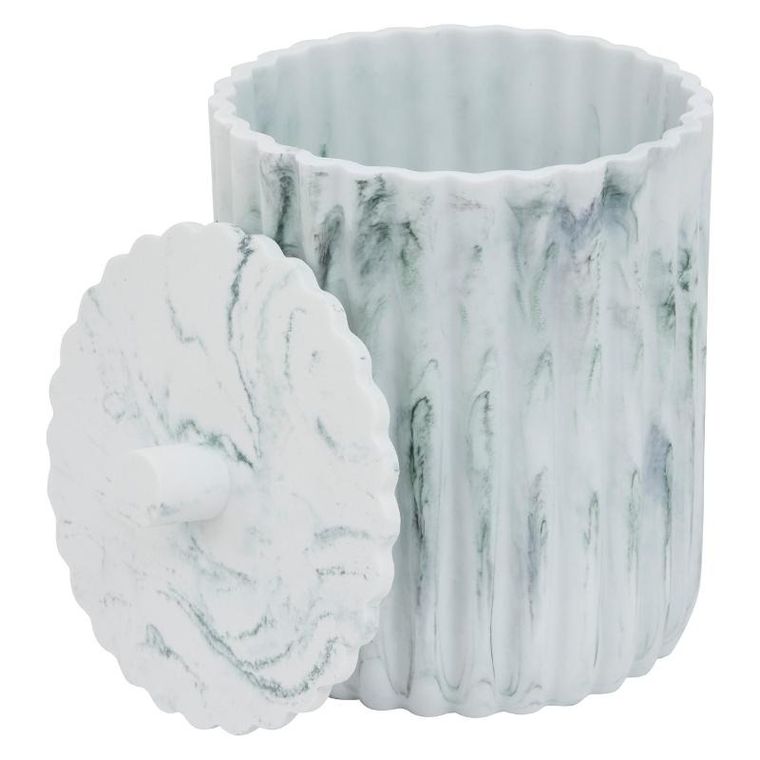 5five Simply Smart, Marby, kosz na śmieci, marmur, 5l