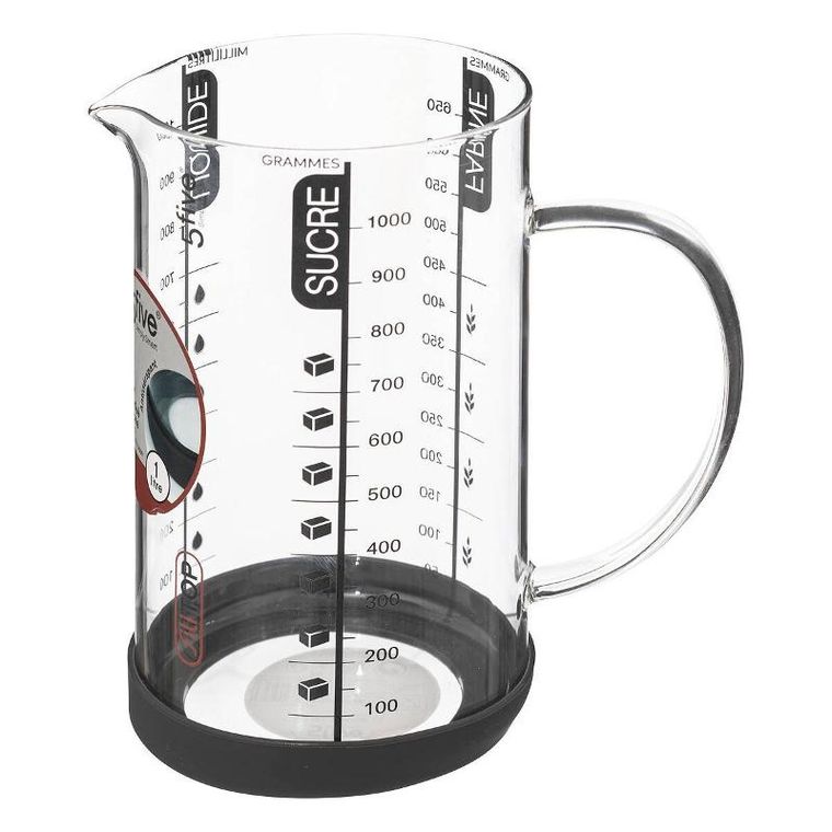 5five Simply Smart, menzurka kuchenna, szklana, 1 l