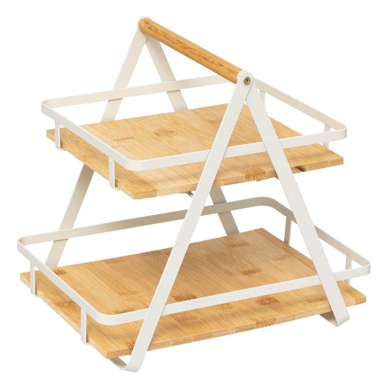 5five Simply Smart, Ordera, półka stojąca na blat kuchenny, 2-poziomy, 30,5-22,5-29 cm