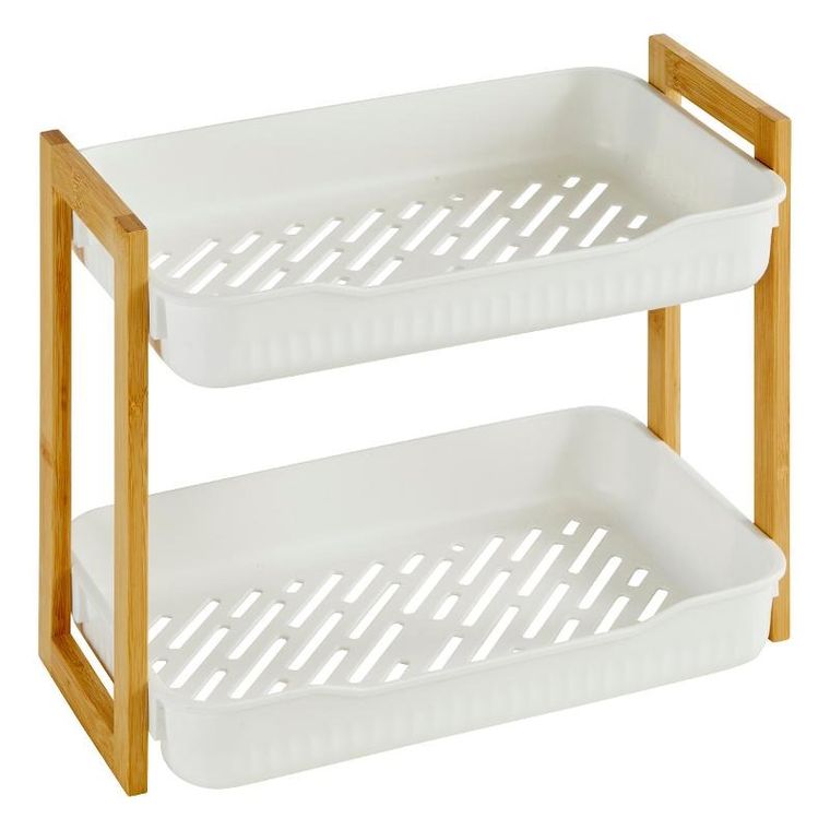 5five Simply Smart, organizer pod prysznic, stojący, Natureo, 27-20,5-35 cm