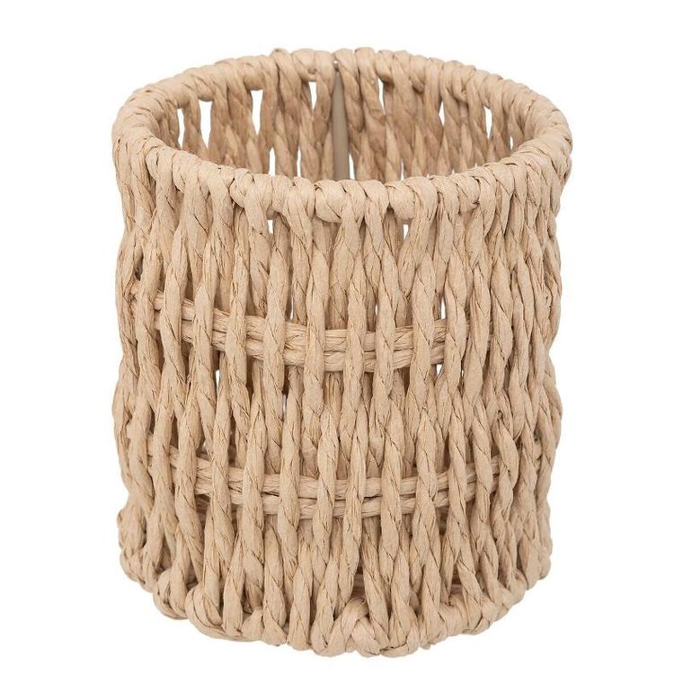 5five Simply Smart, pojemnik na długopisy pleciony, Kord, 9,5 cm