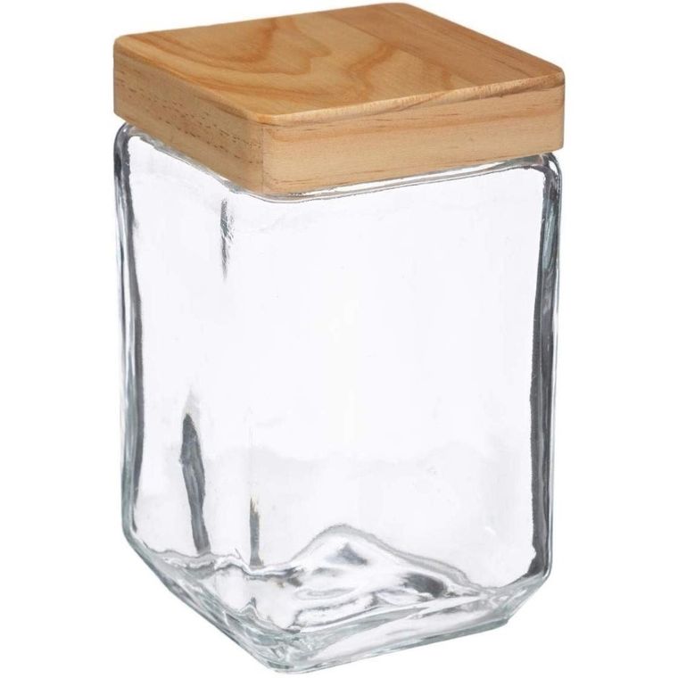5five Simply Smart, pojemnik na sypkie produkty spożywcze, 1,7 l, szklany