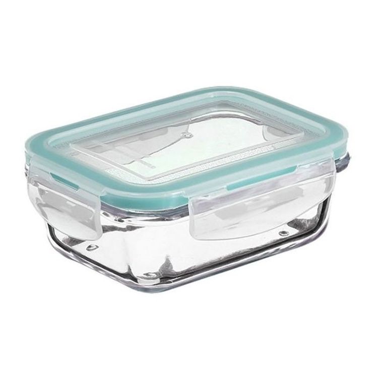 5five Simply Smart, pojemnik szklany na żywność, z pokrywką, 330 ml