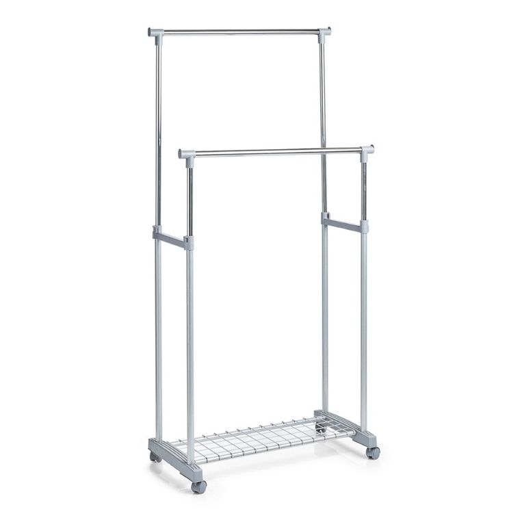 5five Simply Smart, stojak na ubrania, 2 poziomowy, na kółkach