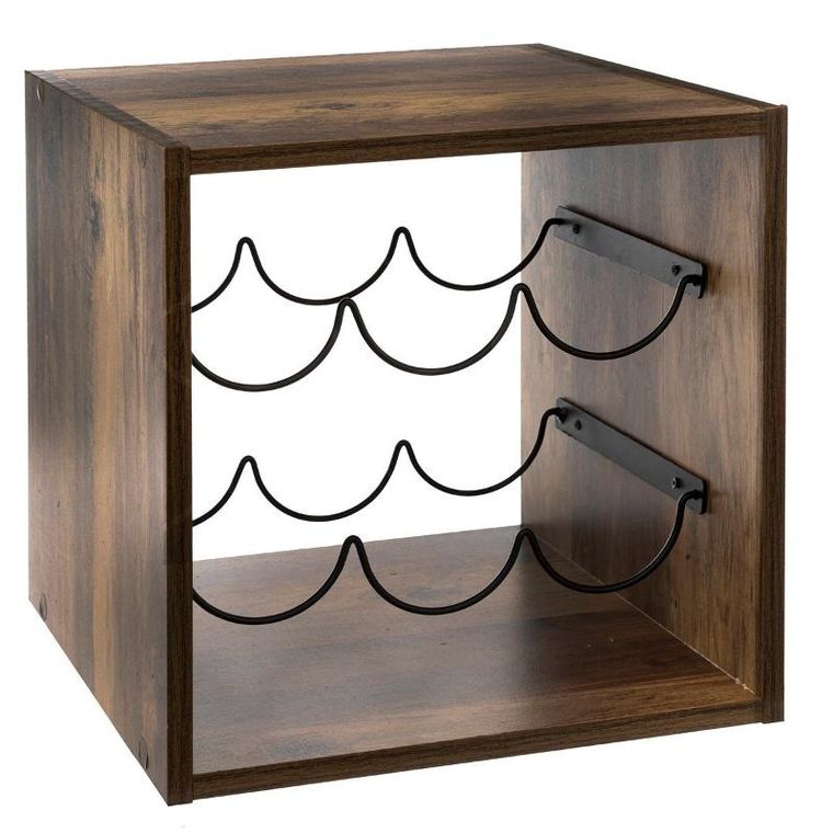 5five Simply Smart, stojak na wino, Indus, 6 butelek, 31-31 cm