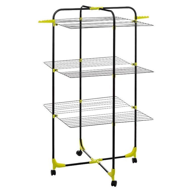 5five Simply Smart, suszarka na pranie, wieżowa, 3 poziomy, na kółkach