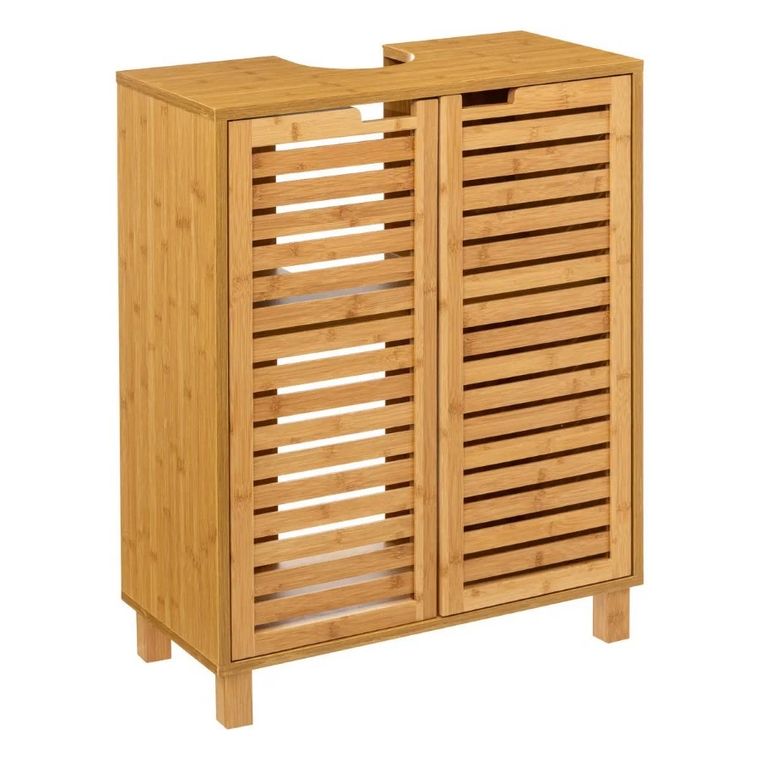 5five Simply Smart, szafka pod umywalkę, bambusowa, Sicela