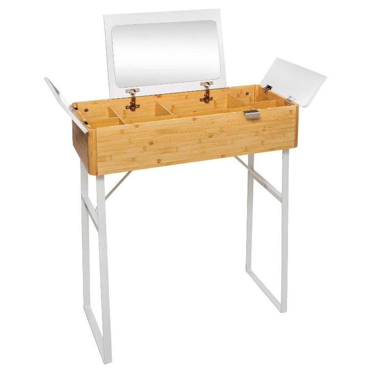 5five Simply Smart, toaletka w skandynawskim stylu Levia, bambus