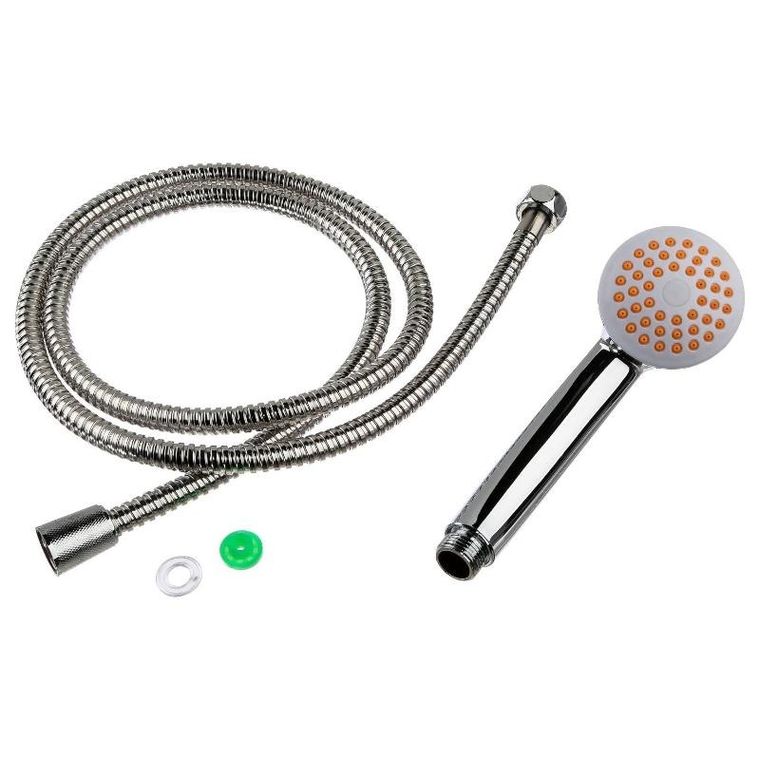 5five Simply Smart, wąż prysznicowy, 150 cm + słuchawka i elementy montażowe