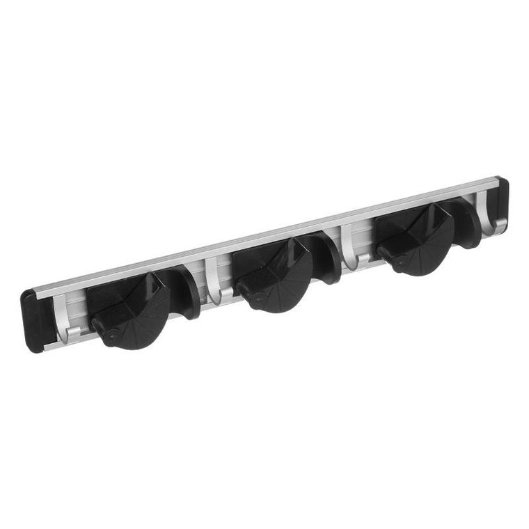 5five Simply Smart, wieszak, 3 uchwyty na miotły, mopa, 40-4-5 cm