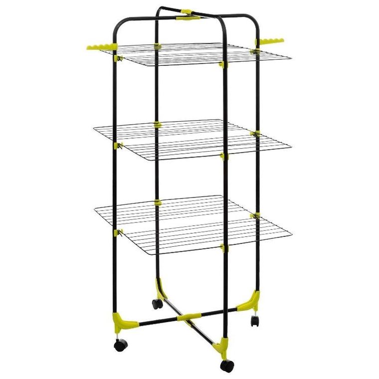 5five Simply Smart, wieżowa suszarka na pranie, Mojave, 3 poziomy, na kółkach, 30 m