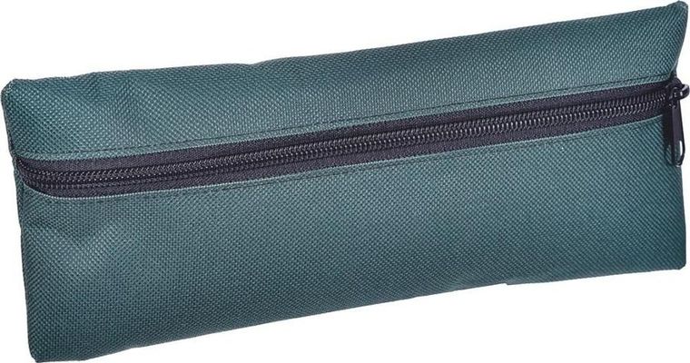 7R, piórnik szkolny, ciemnozielony