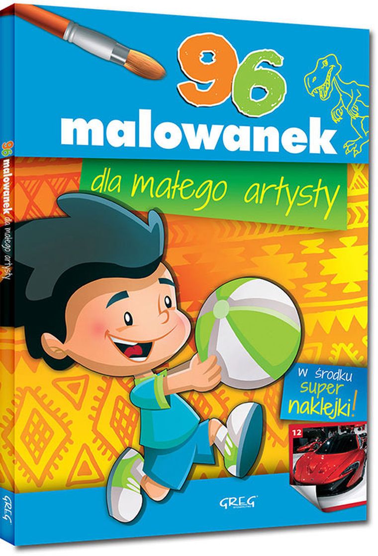 96 malowanek dla małego artysty (synka)
