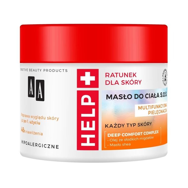 AA, Help SOS, masło do ciała, 250 ml