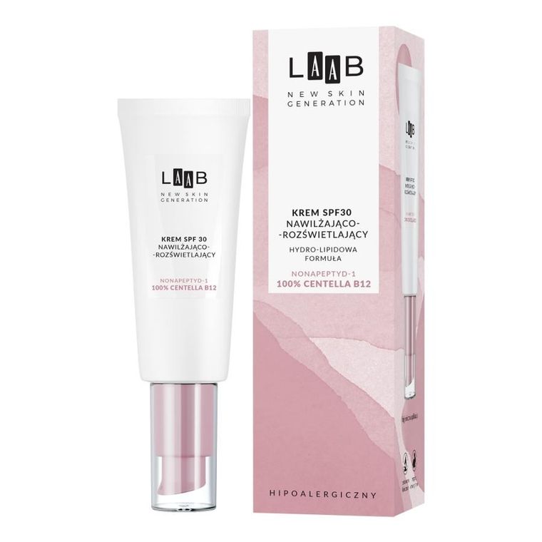 AA, LAAB, krem SPF30, nawilżająco-rozświetlający, 40 ml