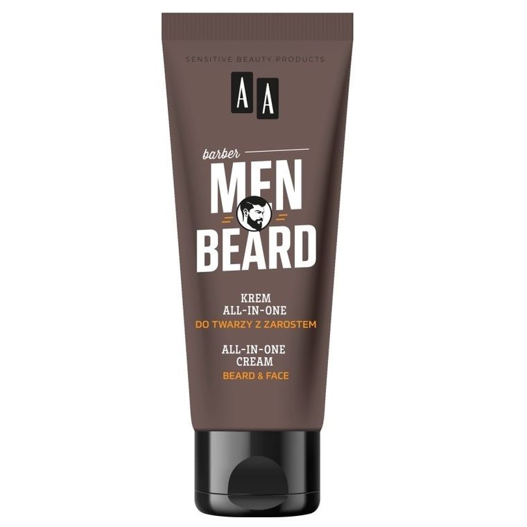 AA, Men Beard, krem All-in-one do twarzy z zarostem, 50 ml
