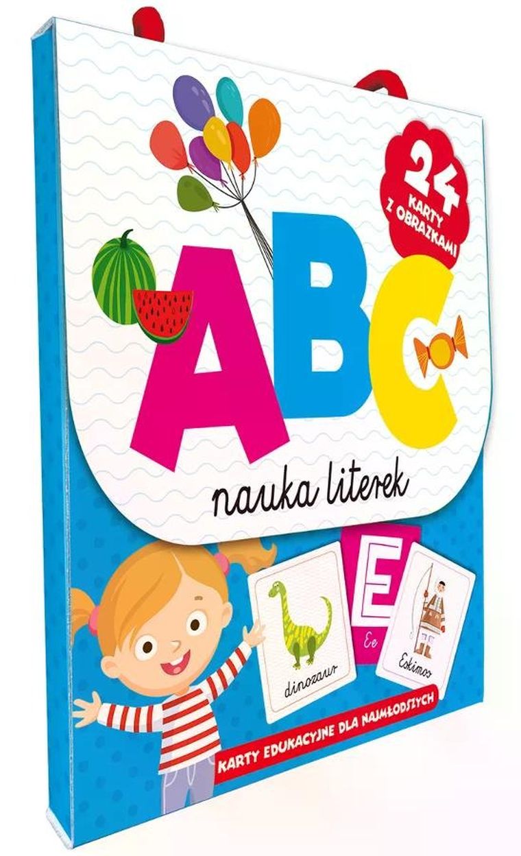 ABC Nauka literek. Karty edukacyjne dla najmłodszych