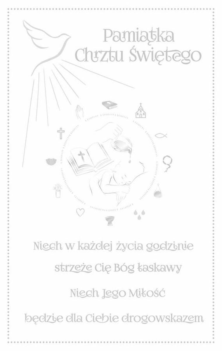 AbCard, kartka okolicznościowa, Chrzest