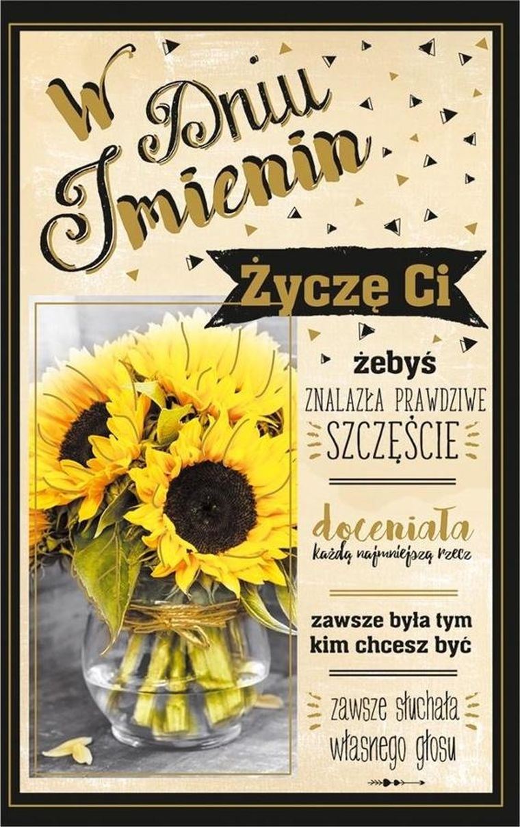 AbCard, kartka okolicznościowa, Imieniny