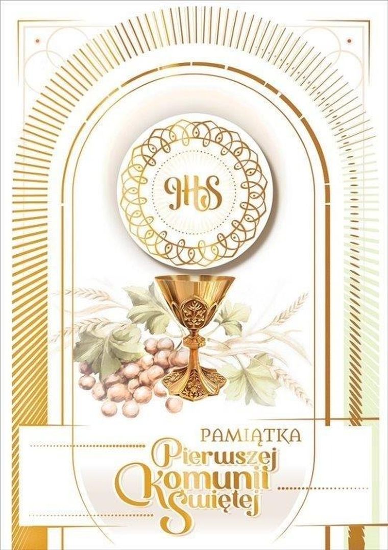 AbCard, kartka okolicznościowa, Komunia