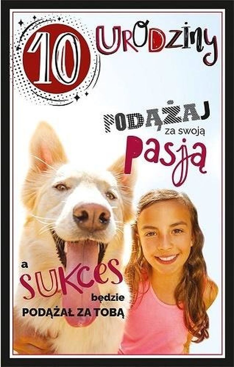 AbCard, kartka okolicznościowa, Urodziny 10