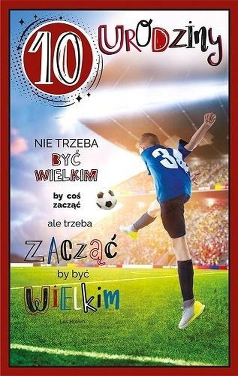 AbCard, kartka okolicznościowa, Urodziny 10