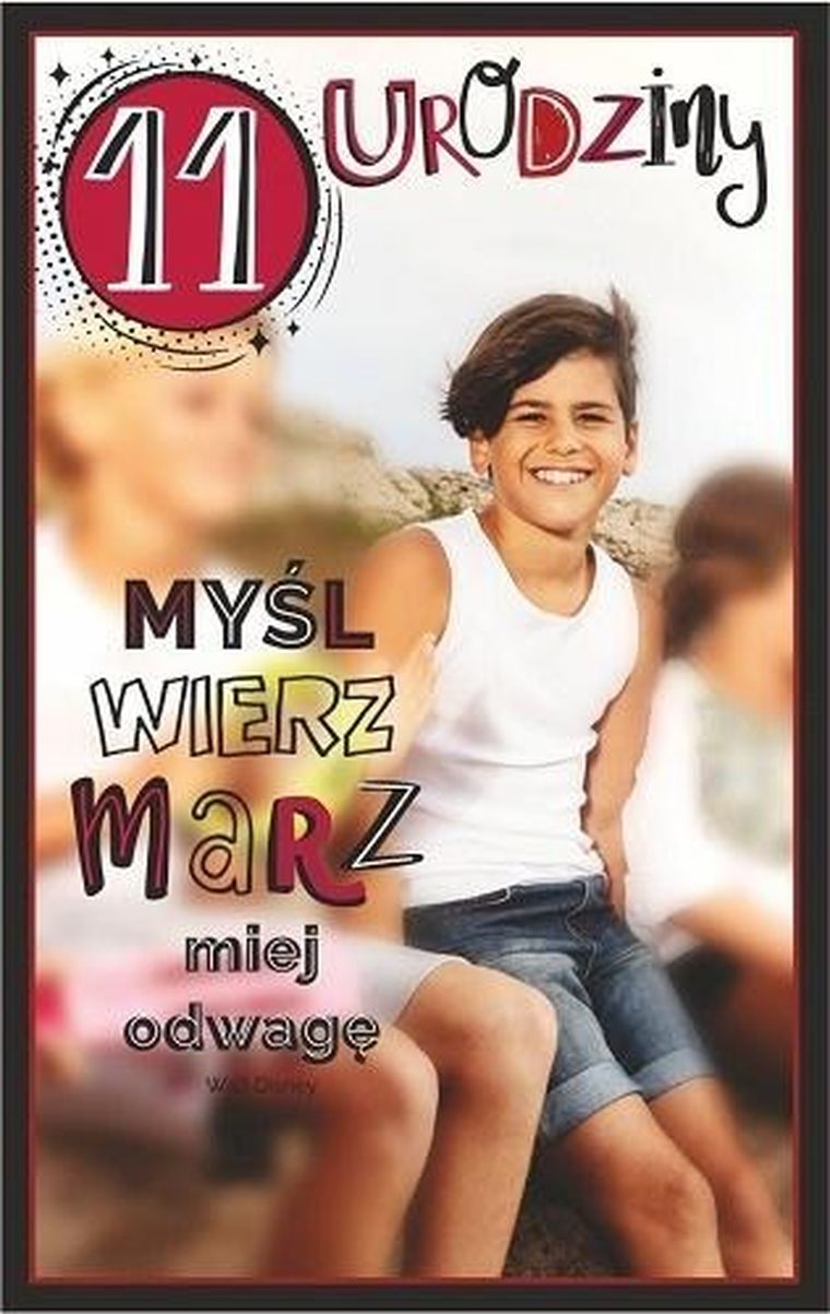 AbCard, kartka okolicznościowa, Urodziny 11