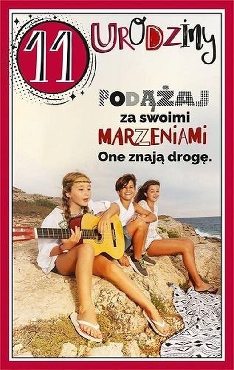 AbCard, kartka okolicznościowa, Urodziny 11