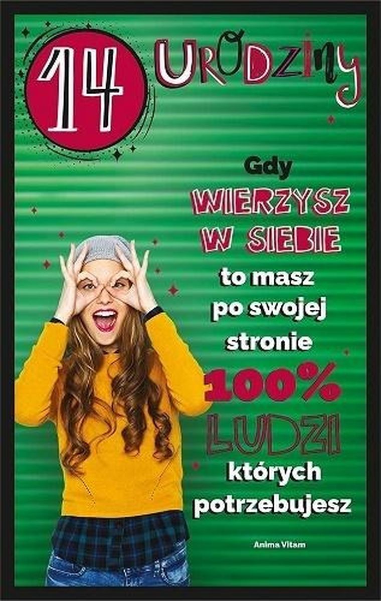 AbCard, kartka okolicznościowa, Urodziny 14
