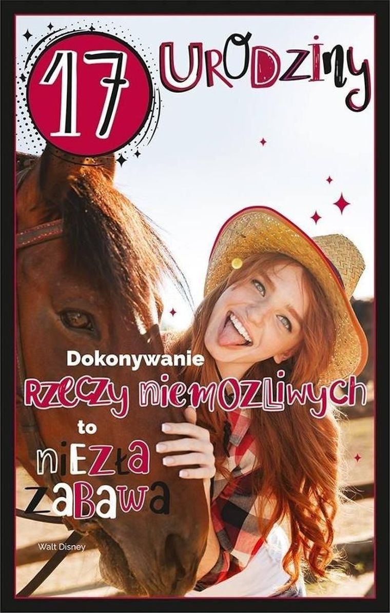 AbCard, kartka okolicznościowa, Urodziny 17