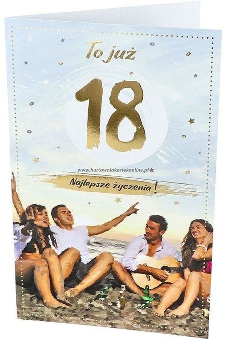AbCard, kartka okolicznościowa, Urodziny 18