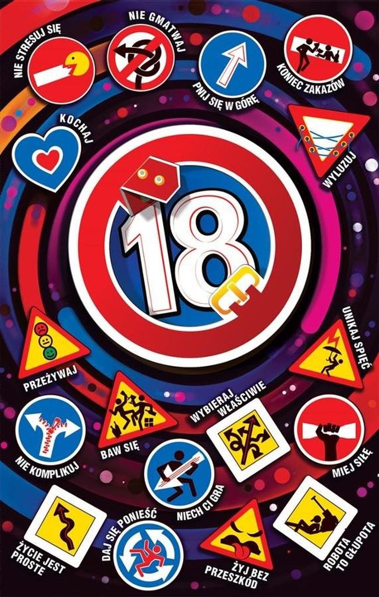 AbCard, kartka okolicznościowa, Urodziny 18