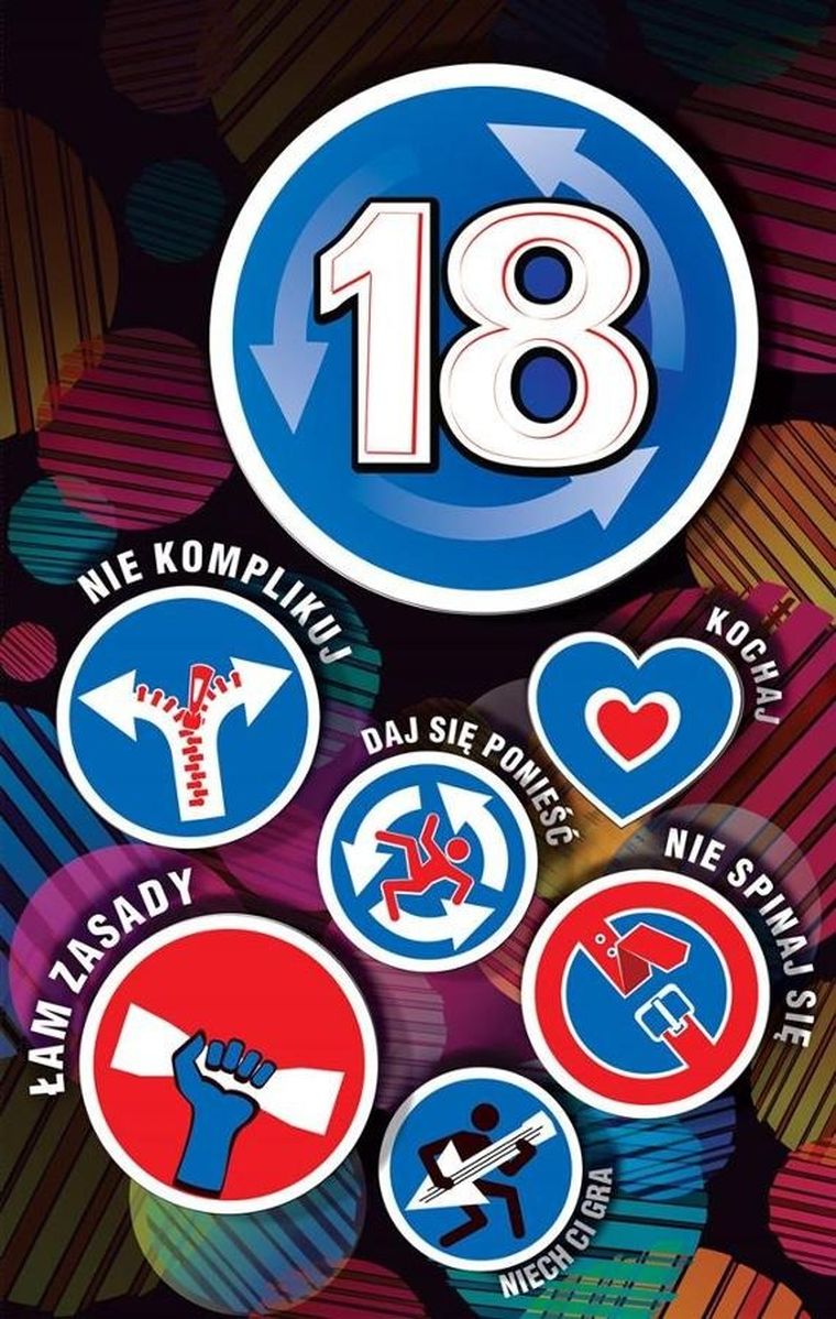 AbCard, kartka okolicznościowa, Urodziny 18