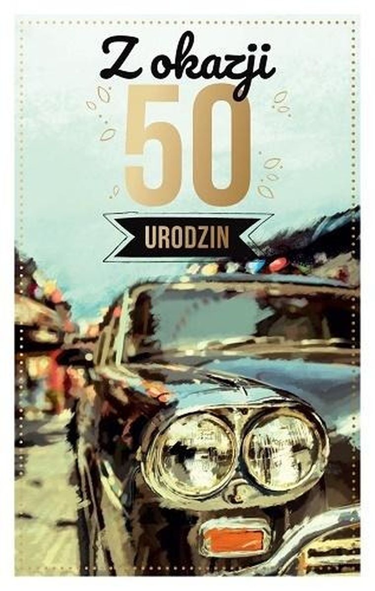 AbCard, kartka okolicznościowa, Urodziny 50