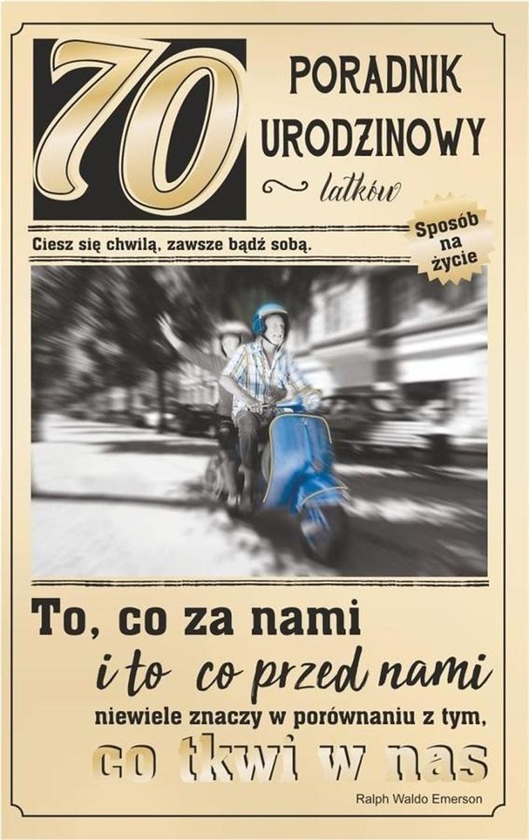 AbCard, kartka okolicznościowa, Urodziny 70