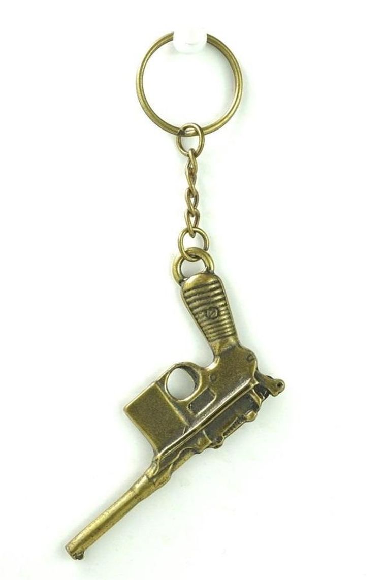 Abino, brelok metalowy, Pistolet