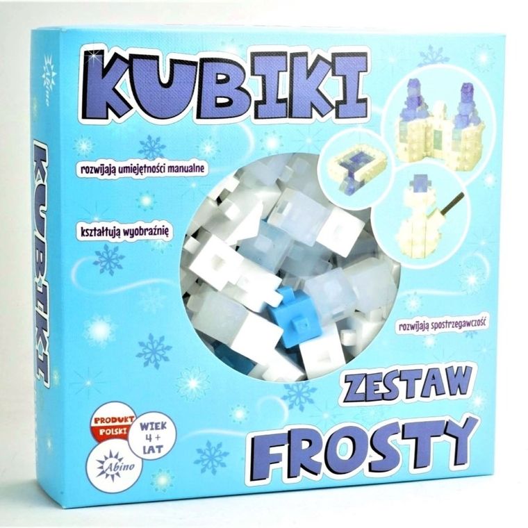 Abino, Frosty, kubiki, klocki dla dzieci