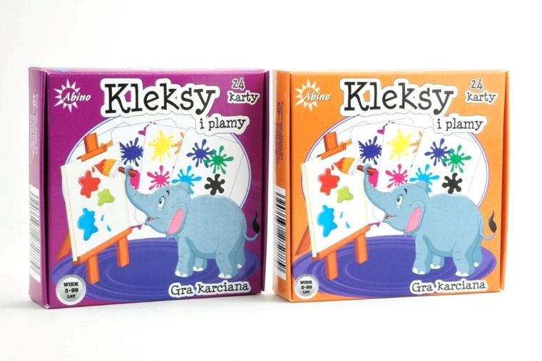 Abino, Kleksy i plamy, gra karciana