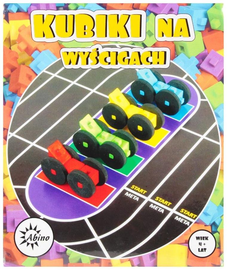 Abino, Kubiki na wyścigach, gra familijna