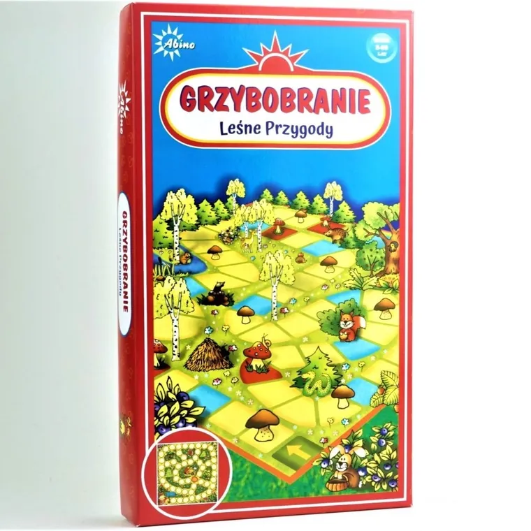 Abino, Leśne przygody, grzybobranie, gra familijna