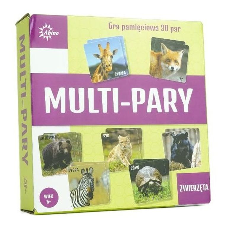 Abino, Memo Multi-pary, Zwierzeta, gra pamięciowa