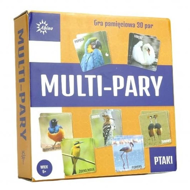 Abino, Multi-pary, Memory, gra pamięciowa, Ptaki