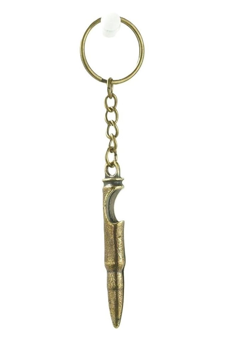 Abino, nabój, metalowy brelok z otwieraczem